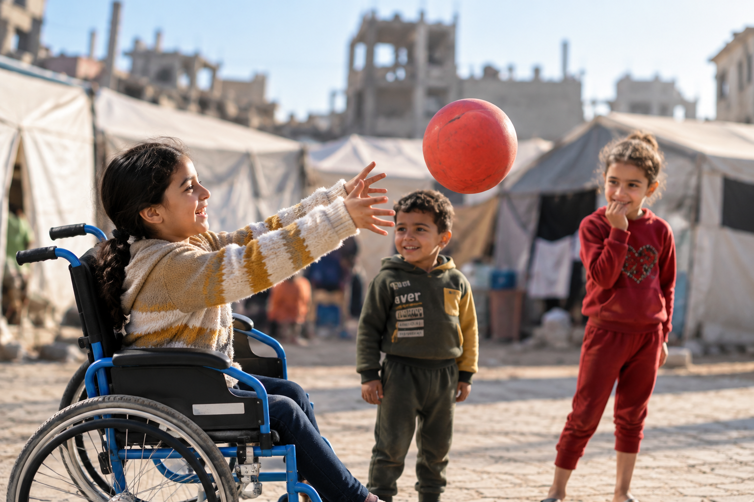 كفالة الأطفال الأيتام في غزة